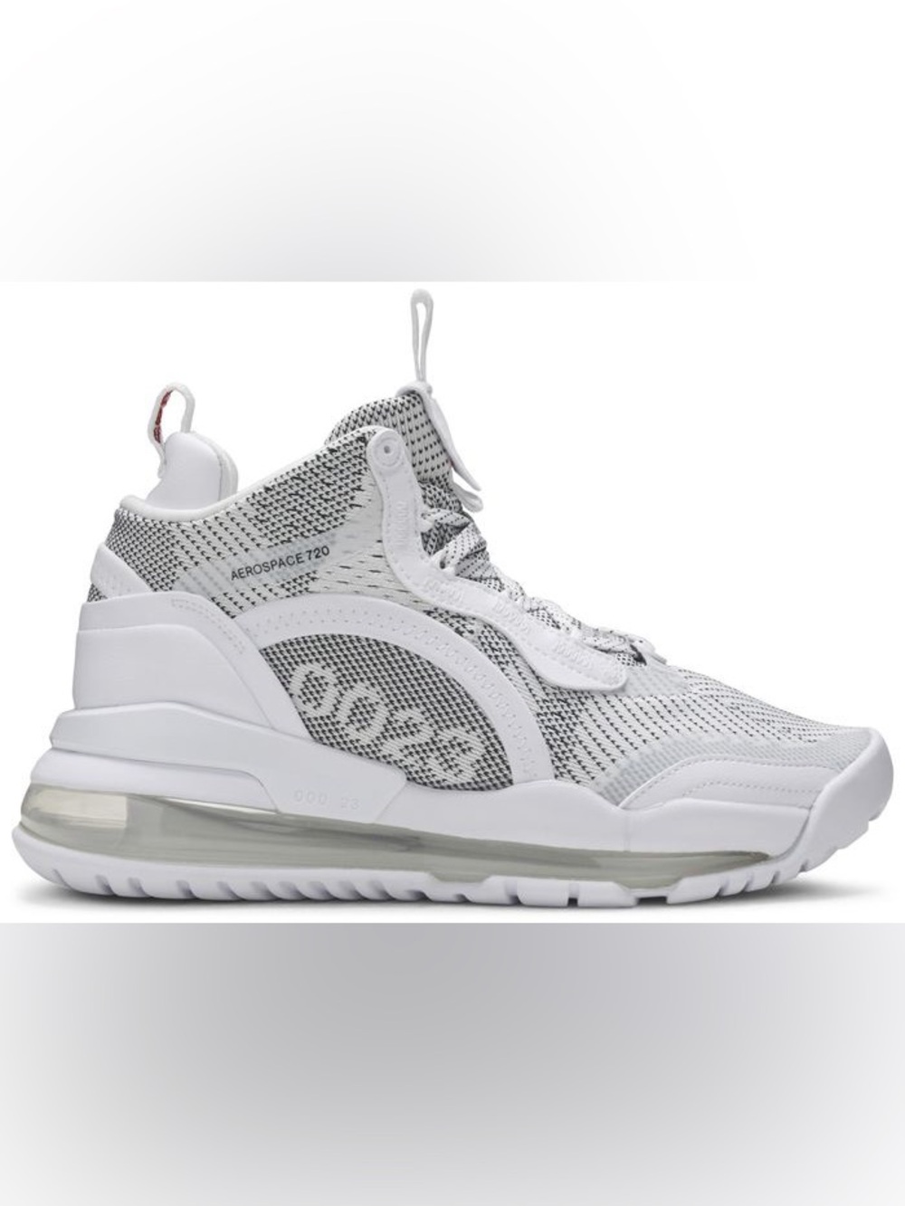 Jordan White and Light Gray Aerospace 720 Athletic Shoes - Picture 5 of 5